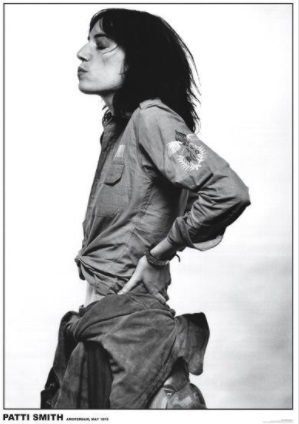 Patti Smith Amsterdam 1976 A1 Poster