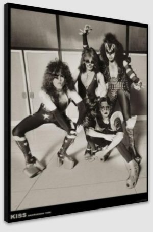 Kiss Amsterdam 1976 A1 Poster - Poster 59.5x84cm Blockmounted