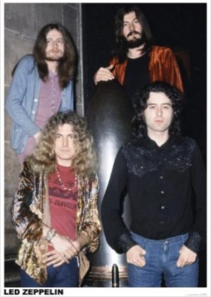 Led Zeppelin Poster 1972 A1 Poster
