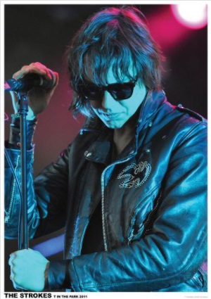 The Strokes Julian Casablancas T in the Park 2011 A1 Poster