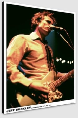 Jeff Buckley NYC 1997 A1 Poster - Poster 59.5x84cm Blockmounted