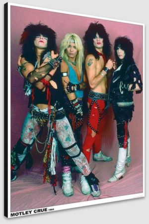 Motley Crue A1 Poster - Poster 59.5x84cm Blockmounted