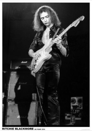 Deep Purple Ritchie Blackmore A1 Poster