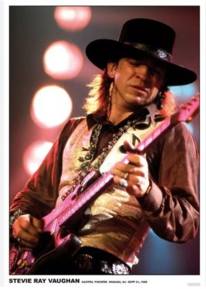 Stevie Ray Vaughan Capitol Theatre 1985 A1 Poster