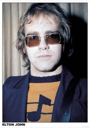 Elton John A1 Poster
