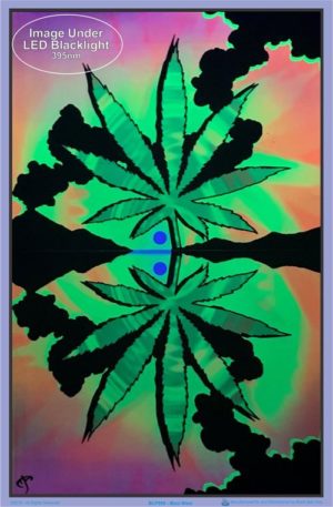 Maui Waui Flocked Velvet Blacklight Poster - Image 2