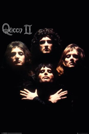 Queen II Album Cover Poster
