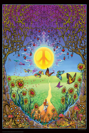 Mike DuBois - Back To The Garden Of Peace Poster