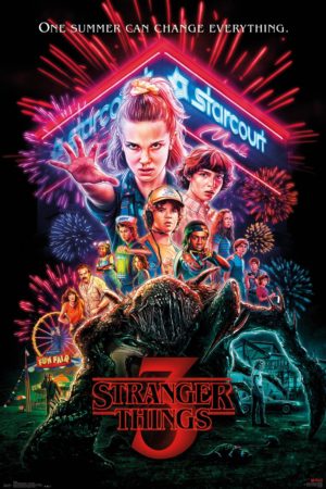 Stranger Things S3 Cover Art Poster