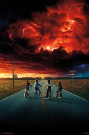 Stranger Things S2 Bikes Poster