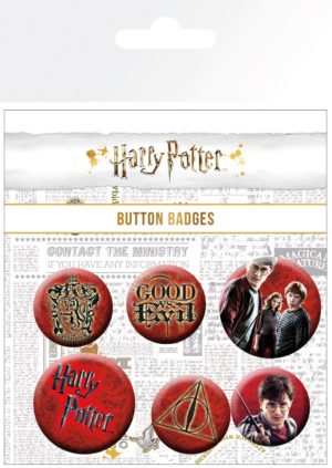 Harry Potter Icon Badge 6 Pack