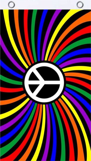 Rainbow Peace Flag