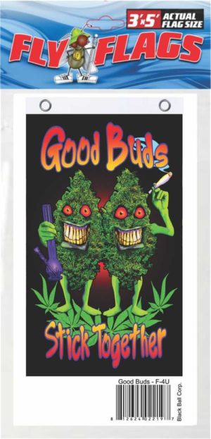Good Buds Stick Together Flag - Image 2