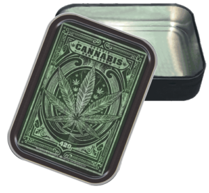 Organic Homegrown Large Stash Tin - Image 2