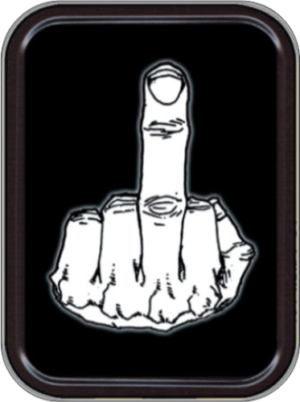 The Finger Large Stash Tin