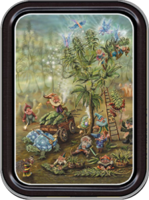 Mike DuBois - 100 Percent Gnome Grown Large Stash Tin