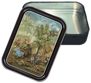 Mike DuBois - 100 Percent Gnome Grown Large Stash Tin - Image 2