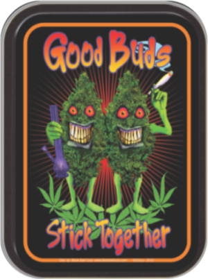 Good Buds Stick Together Large Stash Tin