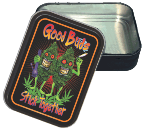 Good Buds Stick Together Large Stash Tin - Image 2