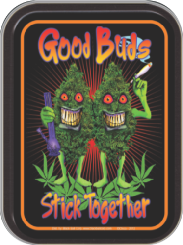 Good Buds Stick Together Large Stash Tin