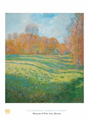 Claude Monet - Meadow At Giverny Art Print