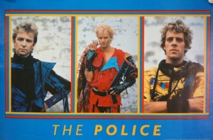 The Police 1984 Poster (Not in pristine condition)