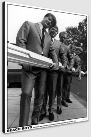 The Beach Boys London 1964 A1 Poster - Poster 59.5x84cm Blockmounted