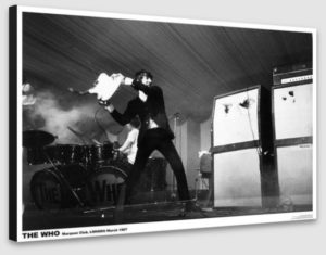 The Who Marquee Club 1967 A1 Poster - Poster 59.5x84cm Blockmounted