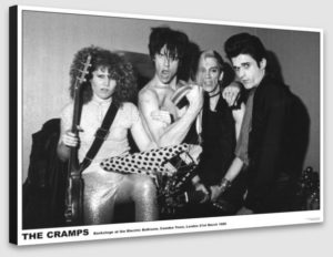 The Cramps Camden 1980 A1 Poster - Poster A1 59.5x84cm Blockmounted