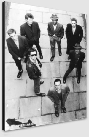 The Specials Looking Up 1979 A1 Poster - Poster 59.5x84cm Blockmounted