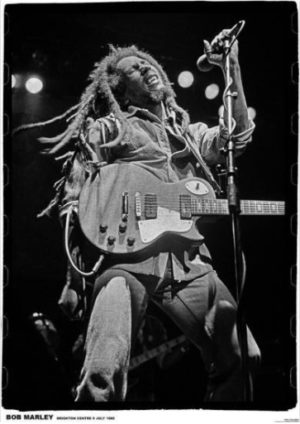 Bob Marley Poster Brighton Centre 1980 A1 Poster
