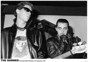 The Damned 100 Club 1976 A1 Poster