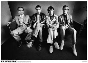 Kraftwerk Amsterdam 1976 A1 Poster
