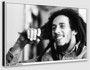 Bob Marley London 22nd June 1978 A1 Poster - Poster 59.5x84cm Blockmounted