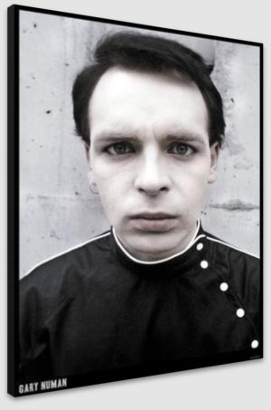 Gary Numan Early Photo Session A1 Poster - Poster 59.5x84cm Blockmounted