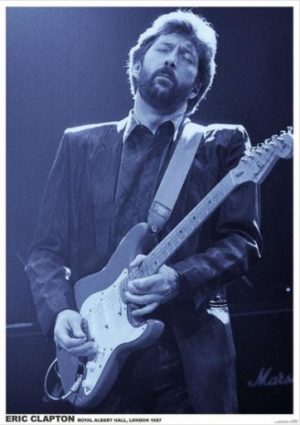 Eric Clapton Royal Albert Hall London 1987 A1 Poster