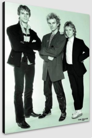 The Police Studio 1980 A1 Poster - Poster 59.5x84cm Blockmounted