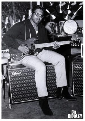 Bo Diddley Music Store London 1967 A1 Poster