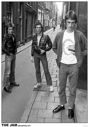 The Jam Amsterdam 1977 A1 Poster