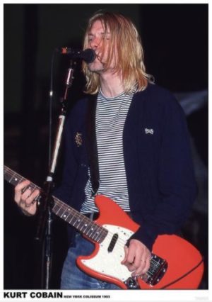 Nirvana Kurt Cobain New York Coliseum 1993 A1 Poster