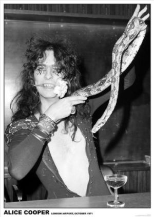 Alice Cooper London 1971 A1 Poster