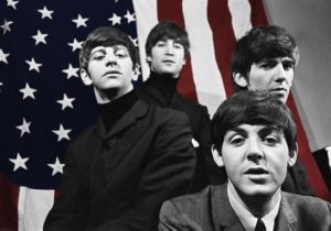 The Beatles Photocall for first US Tour London Apr 1964 A1 Poster