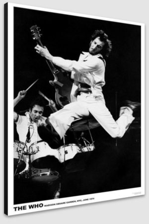 The Who NYC 1974 A1 Poster - Poster 59.5x84cm Blockmounted