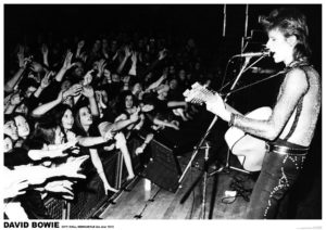 David Bowie Newcastle 1972 A1 Poster