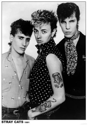 Stray Cats 1981 A1 Poster