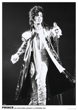 Prince Joe Louis Arena Chicago A1 Poster