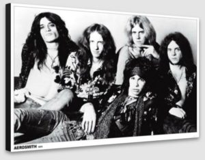 Aerosmith 1975 A1 Poster - Poster 59.5x84cm Blockmounted