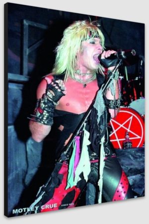 Motley Crue Vince Neil A1 Poster - Poster 59.5x84cm Blockmounted