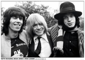 The Rolling Stones Poster London 1968 A1 Poster