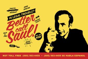 Better Call Saul Billboard Poster